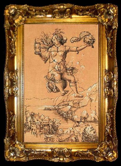 framed  MANUEL, Niklaus Allegory of Death, ta009-2